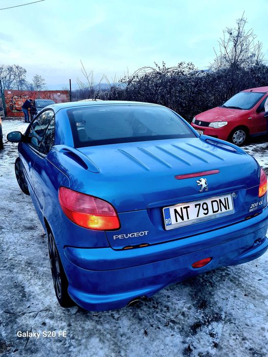 Peugeot 206 cc 2.0 benzină