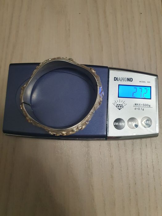 Brățară din argint în stil oriental