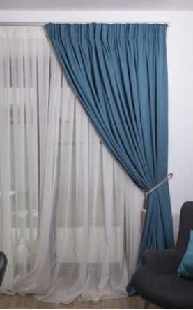 Galerii Aluminiu sina dubla, prindere pe perete, 2 buc. de 2,5 m si 1 buc. de 3 m.