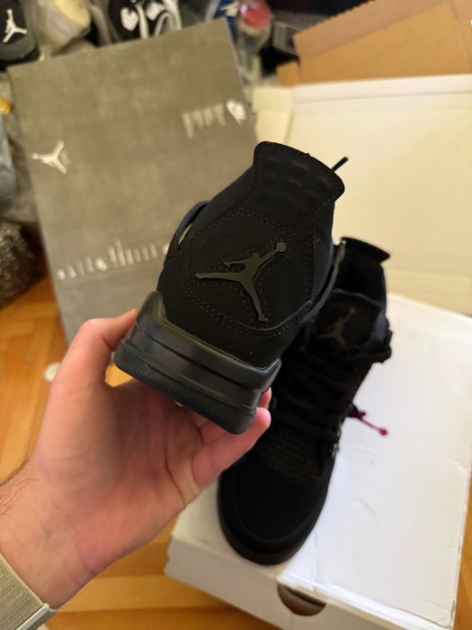 Jordan 4 Black Cât marimea 39, 41, 42, 43