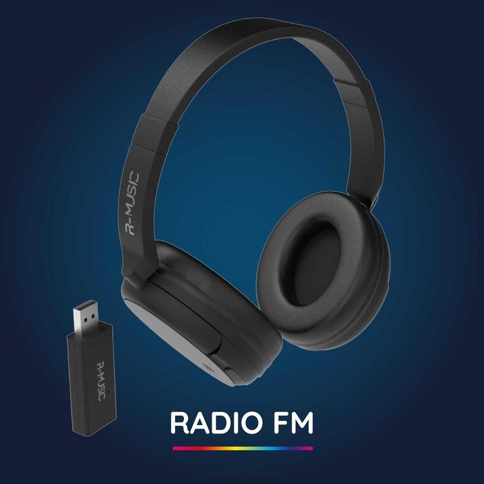 Безжични слушалки с USB приемник R-Music - RM311012