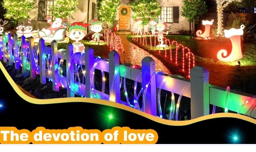 Неонови ленти и маркуч