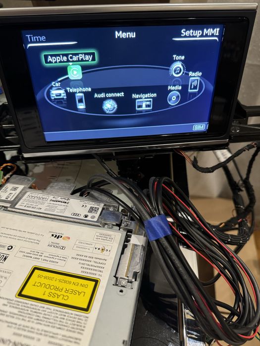 Set unitate MMI MIB2 Audi A6/A8 C7, display 8”, consola completa