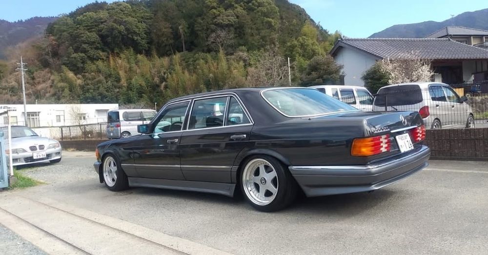Mercedes W126 накладки на бампера