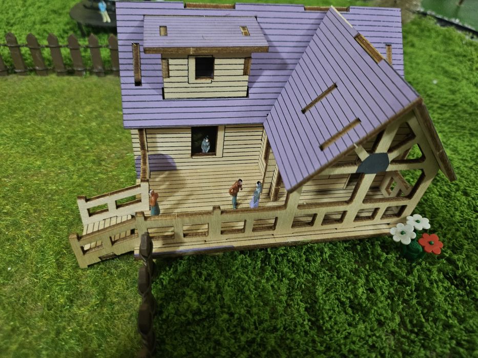 Vand macheta trenulet electric (handmade)