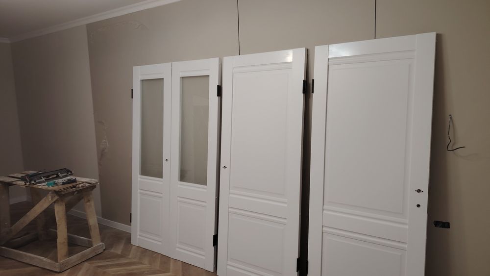 Устоновка-монтаж меж комнатных дверей от18-35тый