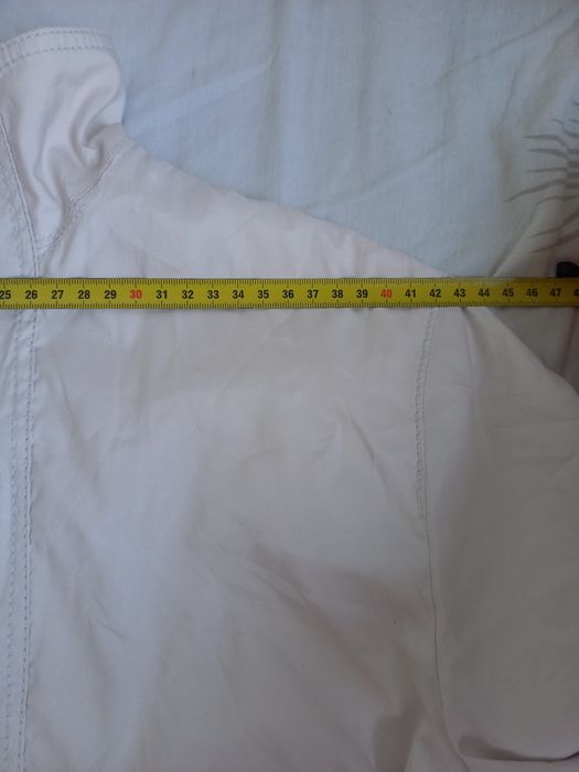 Geaca alba Zapa marime 40,100%bumbac