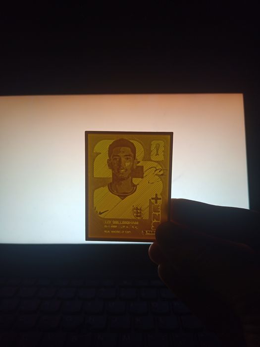 Panini World cup gold stiker din plastic cu semnătura