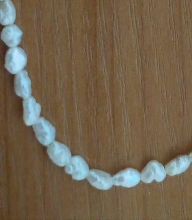 Бусы из натурального жемчуга. Речной жемчуг