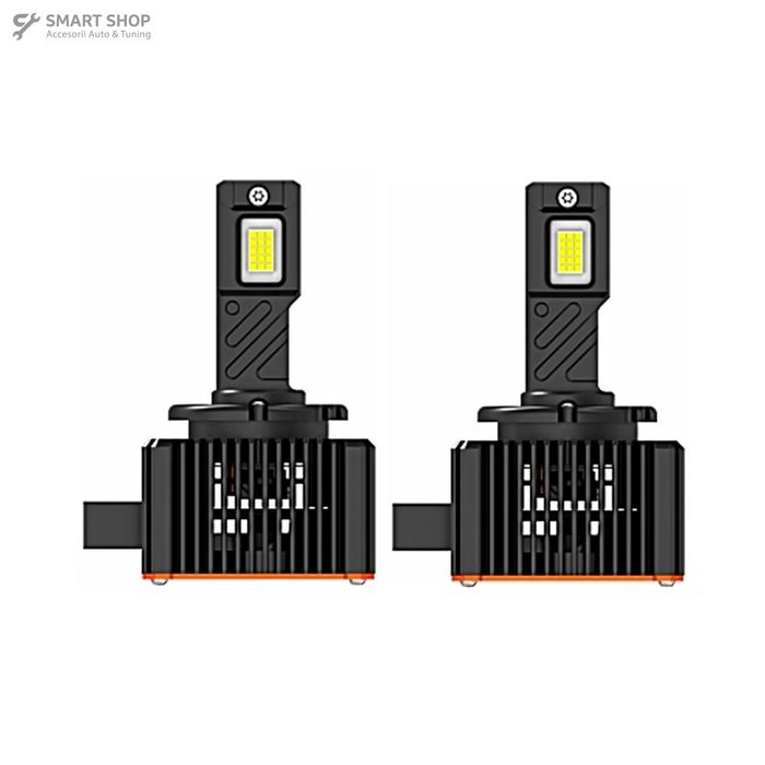 Set Becuri LED D1R Conversie Xenon-LED Seria D 6000K 4300LM High Power