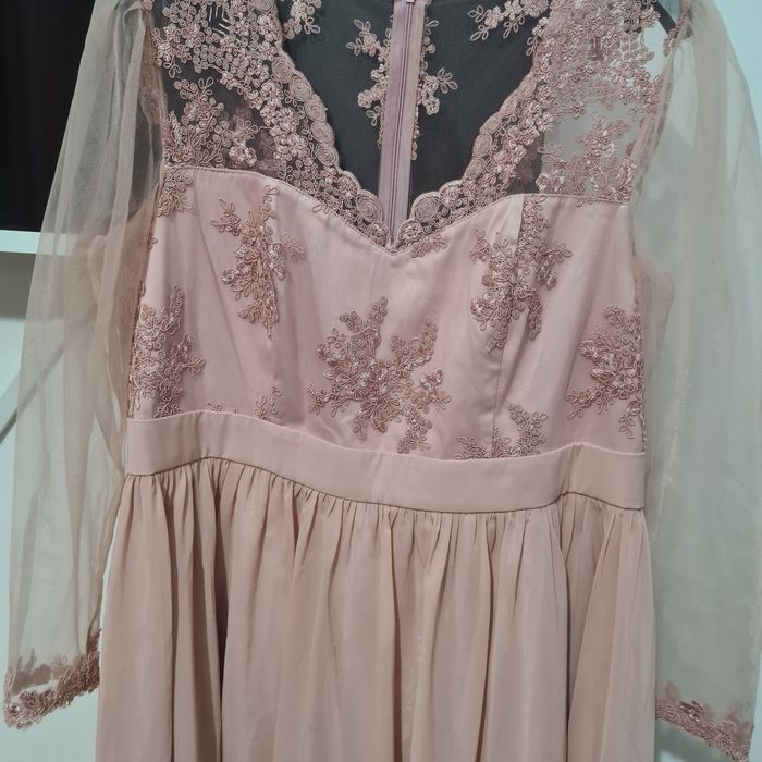 Rochie eleganta făcută pe comanda,bust 110,talie 100,lungime 70