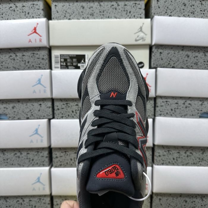 New Balance 9060 Grey Black Red U9060JBO