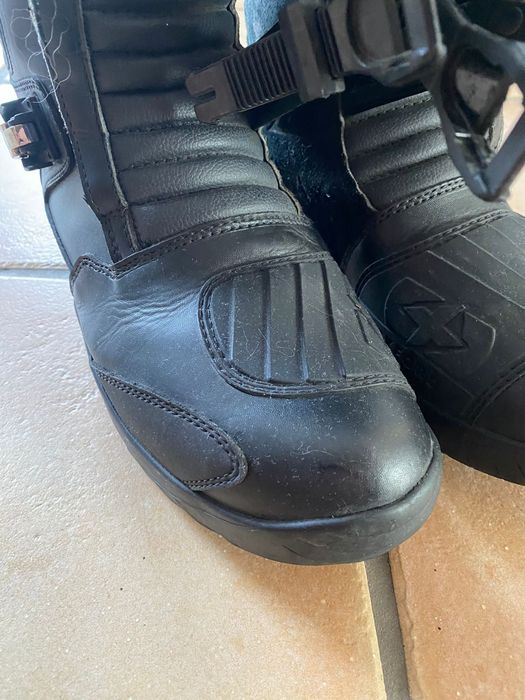 Cizme moto ghete moto 43 oxford 42.5