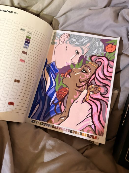 Акриловые Маркеры GUANGNA LANQUO и раскраскм