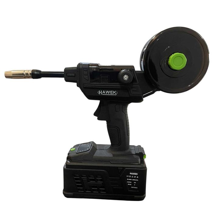 Ръчен инверторен телоподаващ апарат за заваряване без газ 400A Hawek