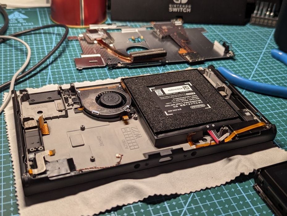 Ремонт и прошивка Nintendo Switch