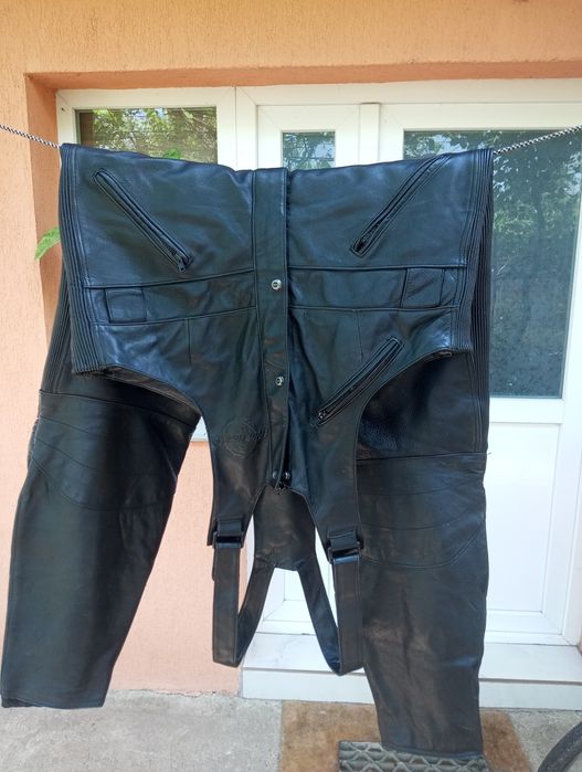 Pantaloni moto piele Hein gericke