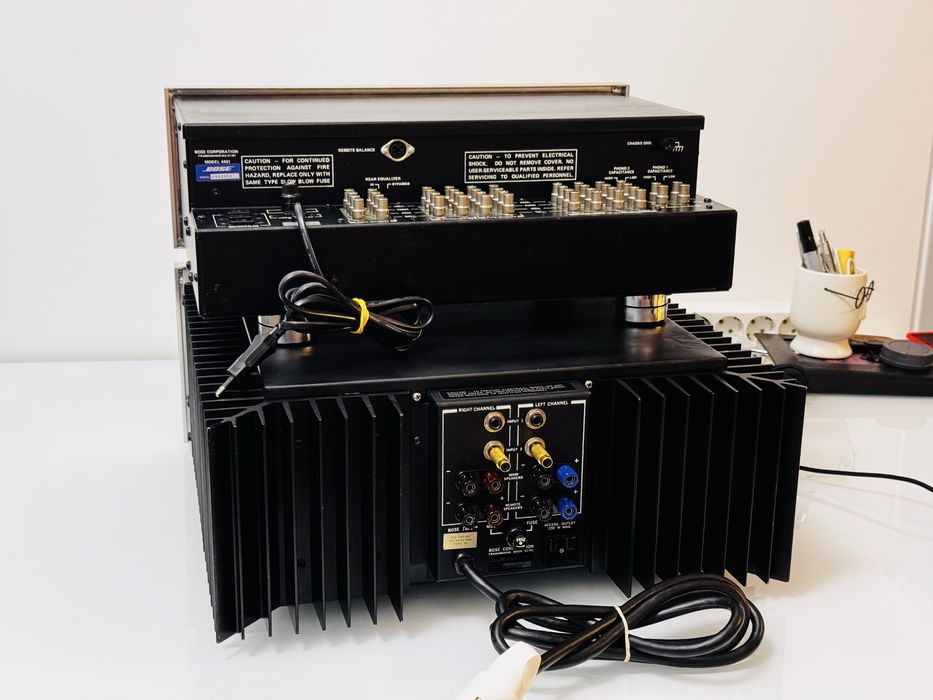 Set amplificator+preamplificator BOSE 1801+4401, 250W/canal 8ohmi,38KG