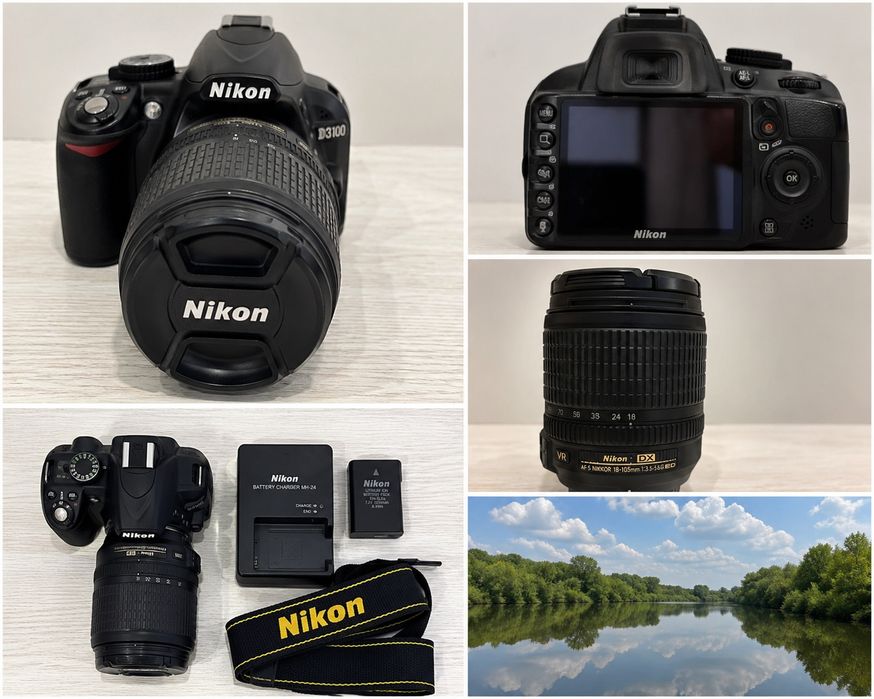 Nikon D3100 + объектив 18-105VR
