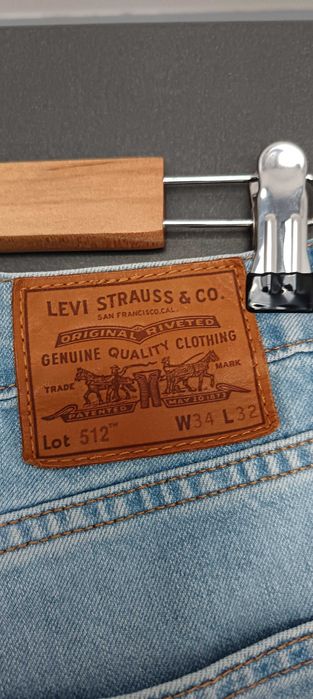 Levis 512 мъжки дънки размер 34х32 slim fit отлични