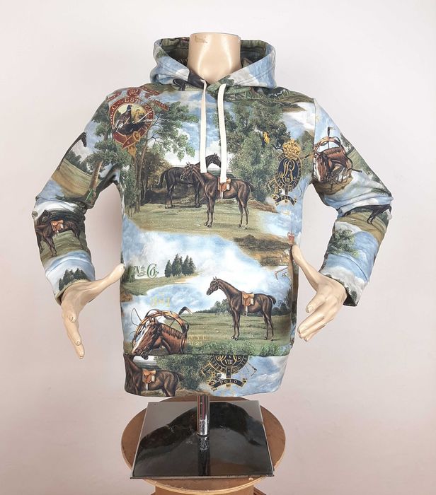 Polo Ralph Lauren Equestrian - Оригинален мъжки суитшърт р-р L