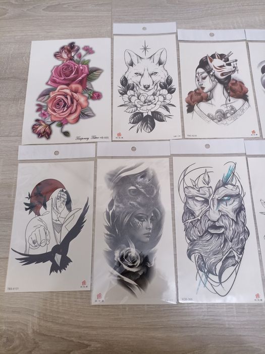 Временные татуировки