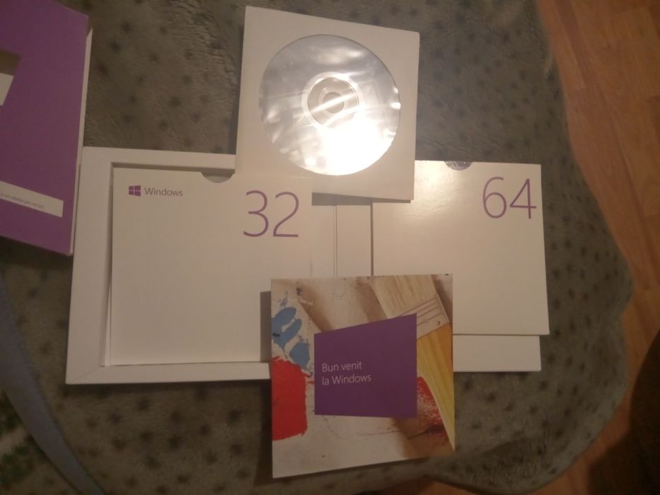 Windows 8.1 original cu licență 2 cd 32/64 biti cheie folosita