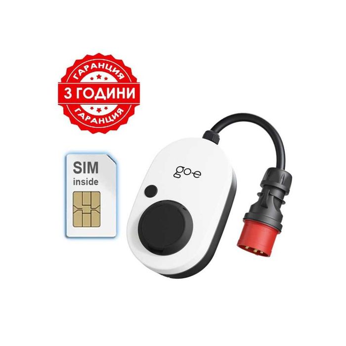 Мобилно зарядно go-e Charger Gemini Flex 2 трифазна 22 kW | SIM карта