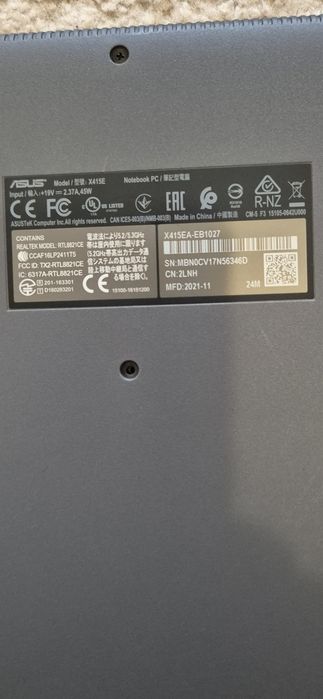 Laptop asus 14 inch
