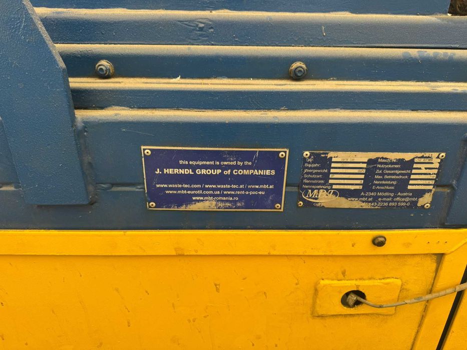 Presa orizontala semiautomata HPH50, second hand, 50 t forta presare