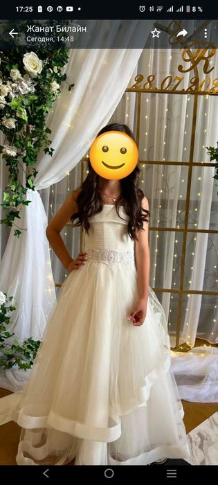 Платье детское нарядное