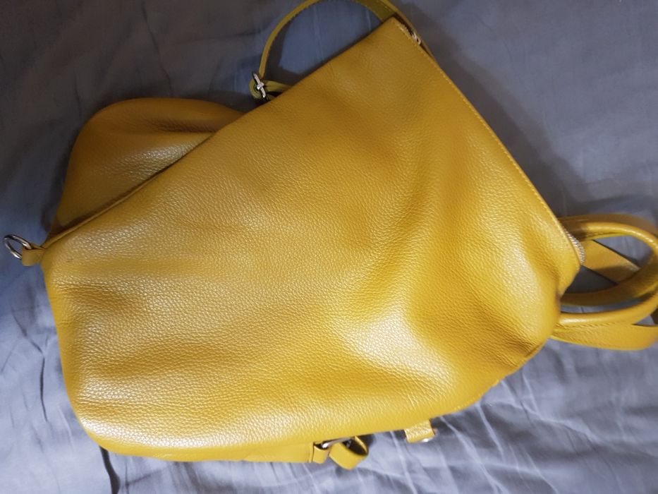 Раница естествена кожа Lavorazione artigianale