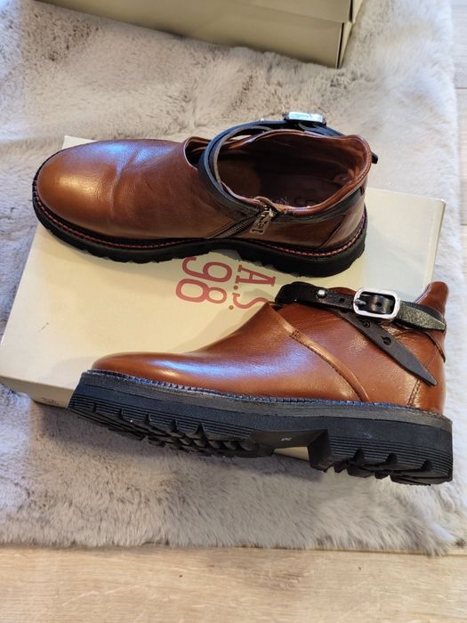 Ghete dama piele Italia A.S. 98