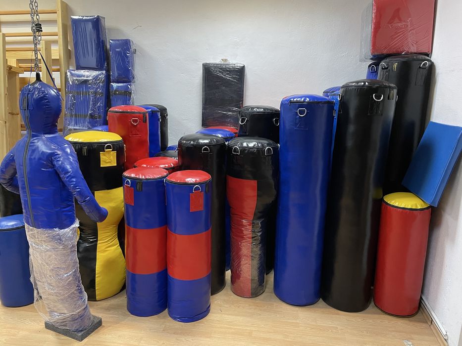 Sac de box umplut 150x35 cm umplut