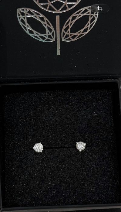 Пусеты. Якутские бриллианты