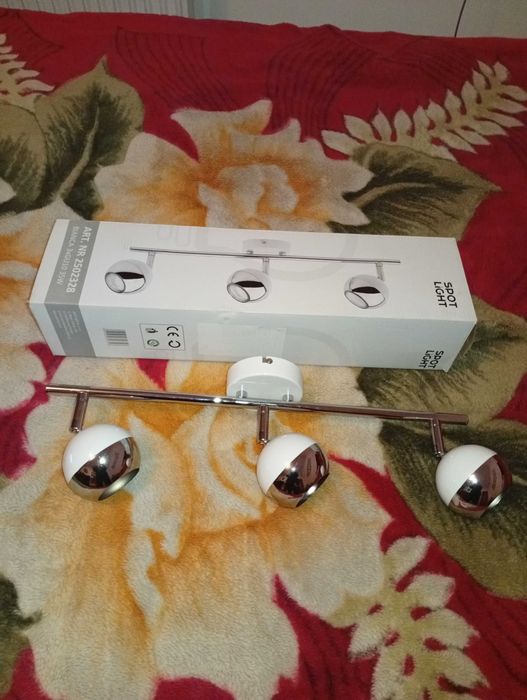 Lampa de interior SPOT LIGHT Bianca 2xGU10 35W fabricata in Polonia