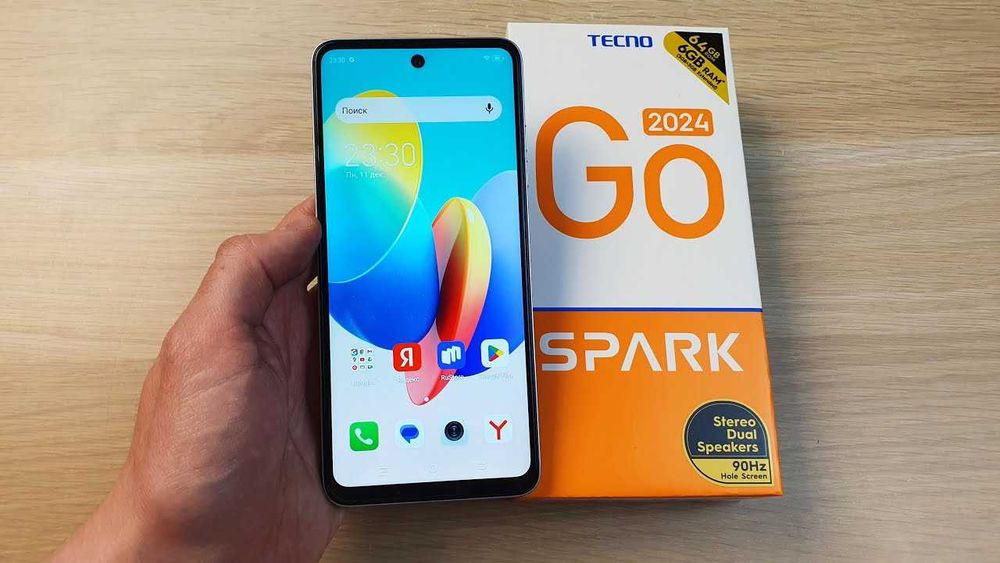 Продам телефон Tecno Spark Go 2024