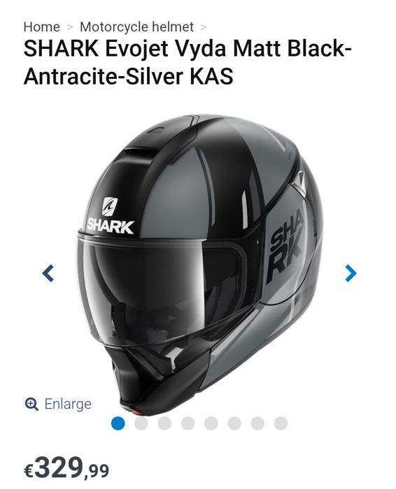 Casca Moto Flip Up Shark aproape Noua