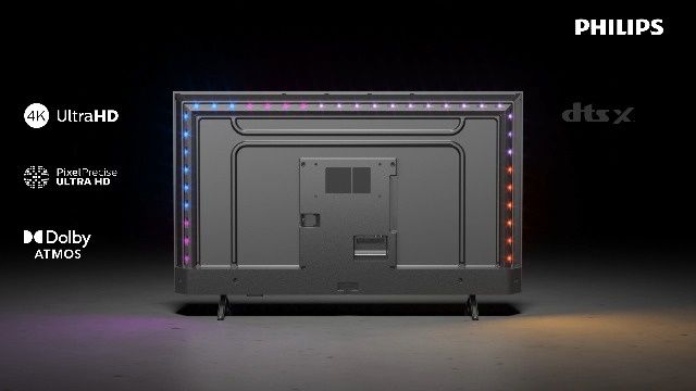 Телевизор с подсветкой 4K QLED Philips
