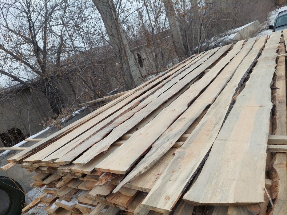 Доски обрезная и необрезная