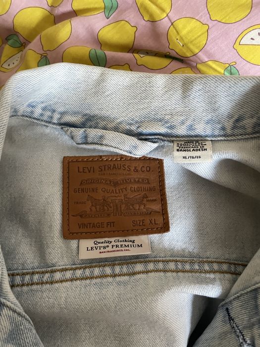 Джинсовая куртка Levi’s Оригинал