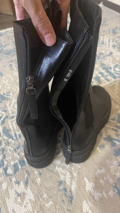 Новые сапоги стильные