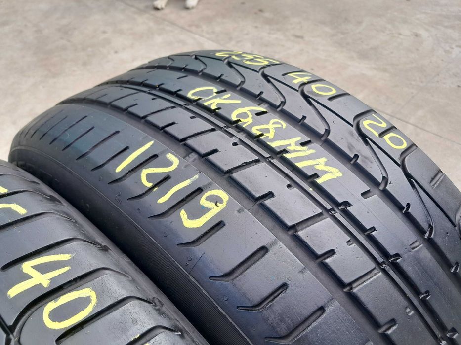 Doua anvelope vara 255 40 20 pirelli p zero profil de 7 mm