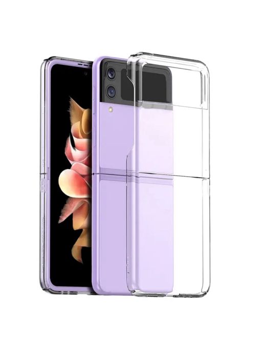 Husa Transparenta Plastic Fata + Spate Slim Samsung Z FLIP 3 4 5 6