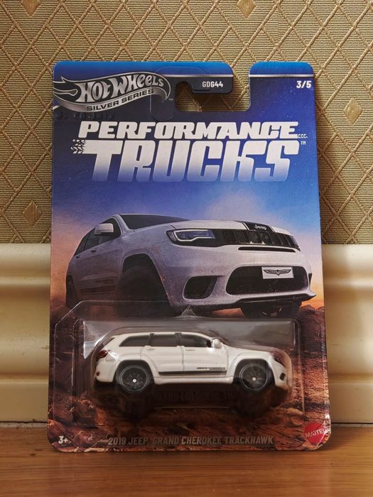 Jeep Grand Cherokee SRT Hot Wheels Silver Series