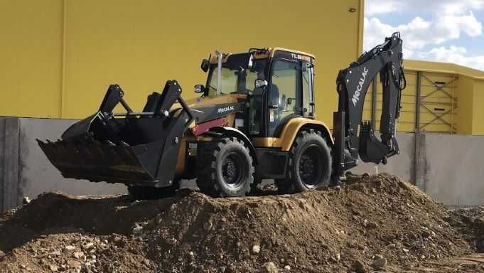 MECALAC TLB890PS - комбиниран багер - товарач - Terex - Fermec