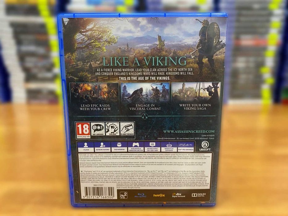 Assassin's Creed Valhalla PS4/PS5 Ассассин Крид ВальгаллаПс4 Много Игр