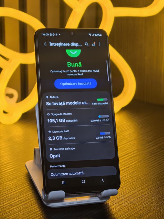 Samsung A33 5G, 128GB, black, 48mp și ecran 6,4 inch