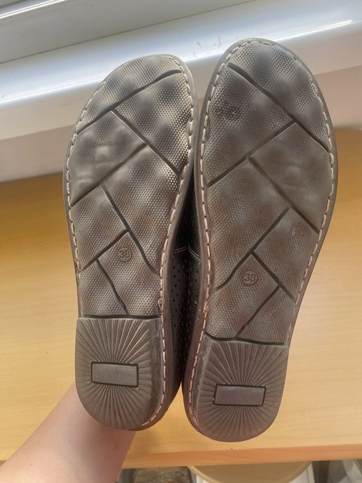 Кожени мокасини Фабиано 38