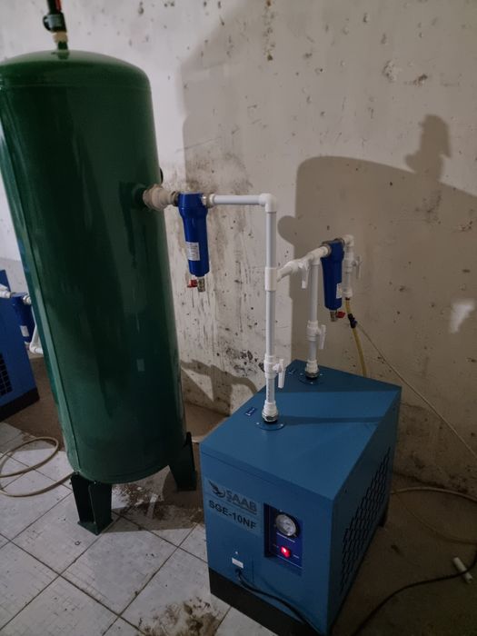 Винтовой воздушный компрессор Saab air kompressor 10bar 7.5kw DFBE10A